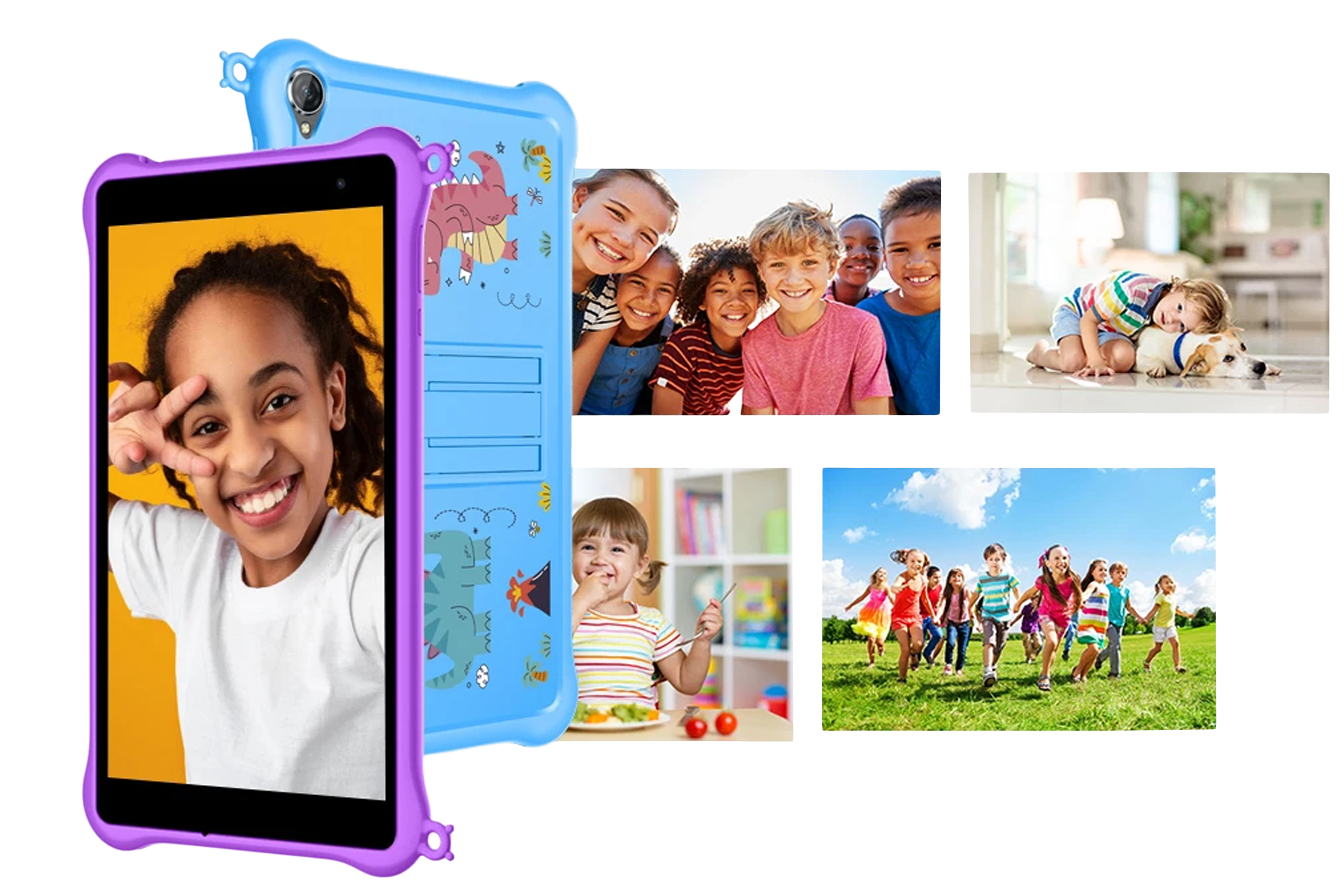 Tablet 8" Blackview Tab 50 Kids 64GB modrý