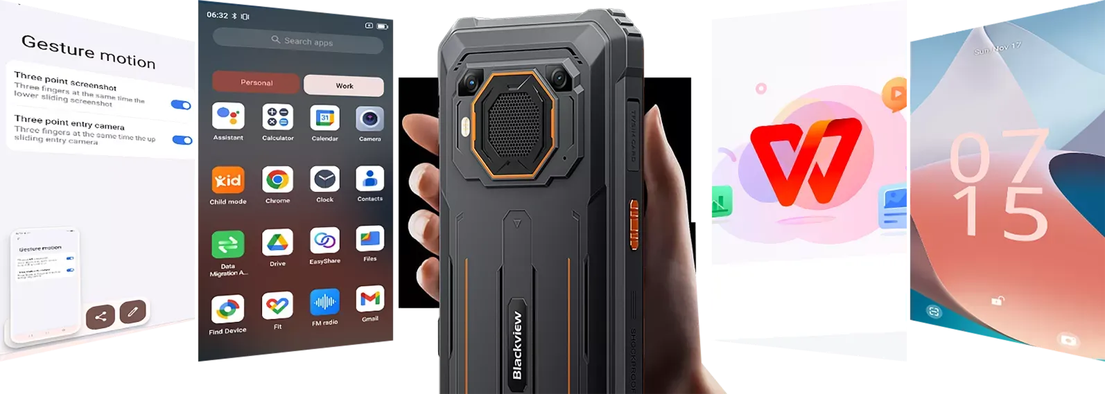 Blackview BV6200 Plus 8/256 GB černý