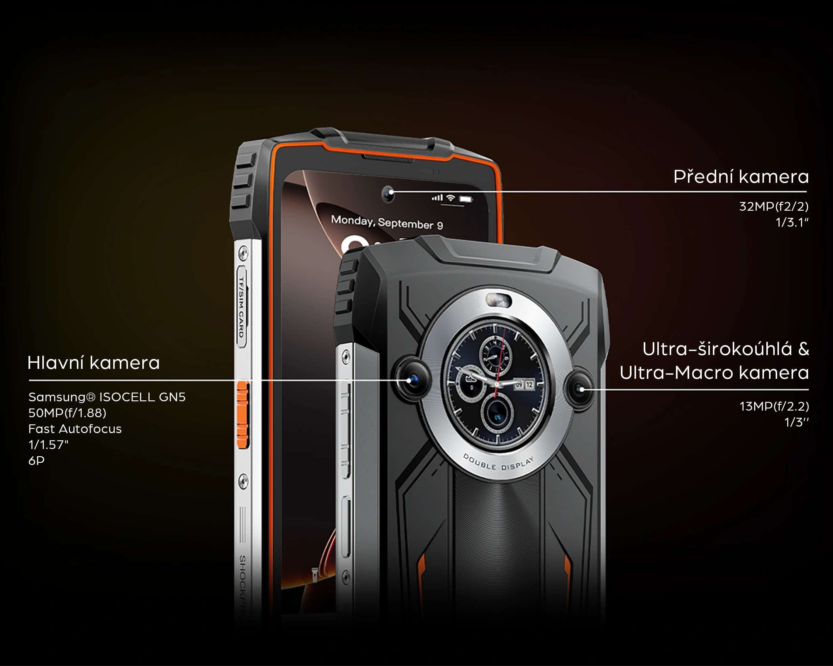 Blackview BV8200 12/256 GB černý