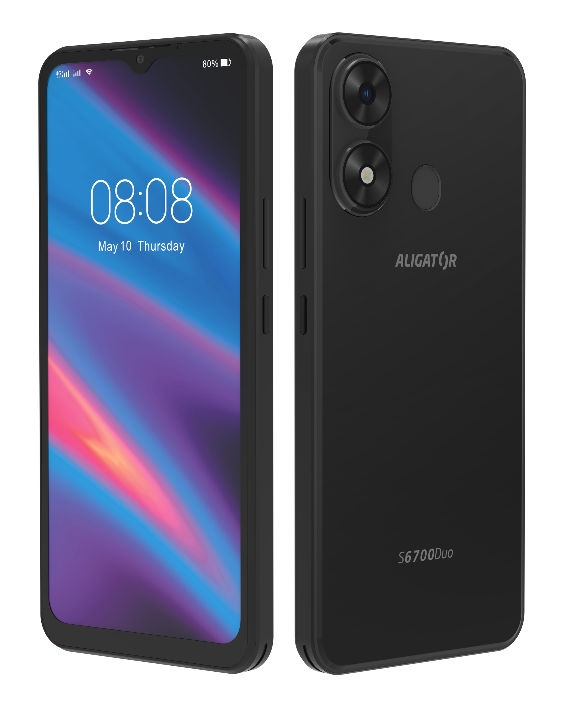 Mobilní telefon ALIGATOR S6700 Duo 128GB černý