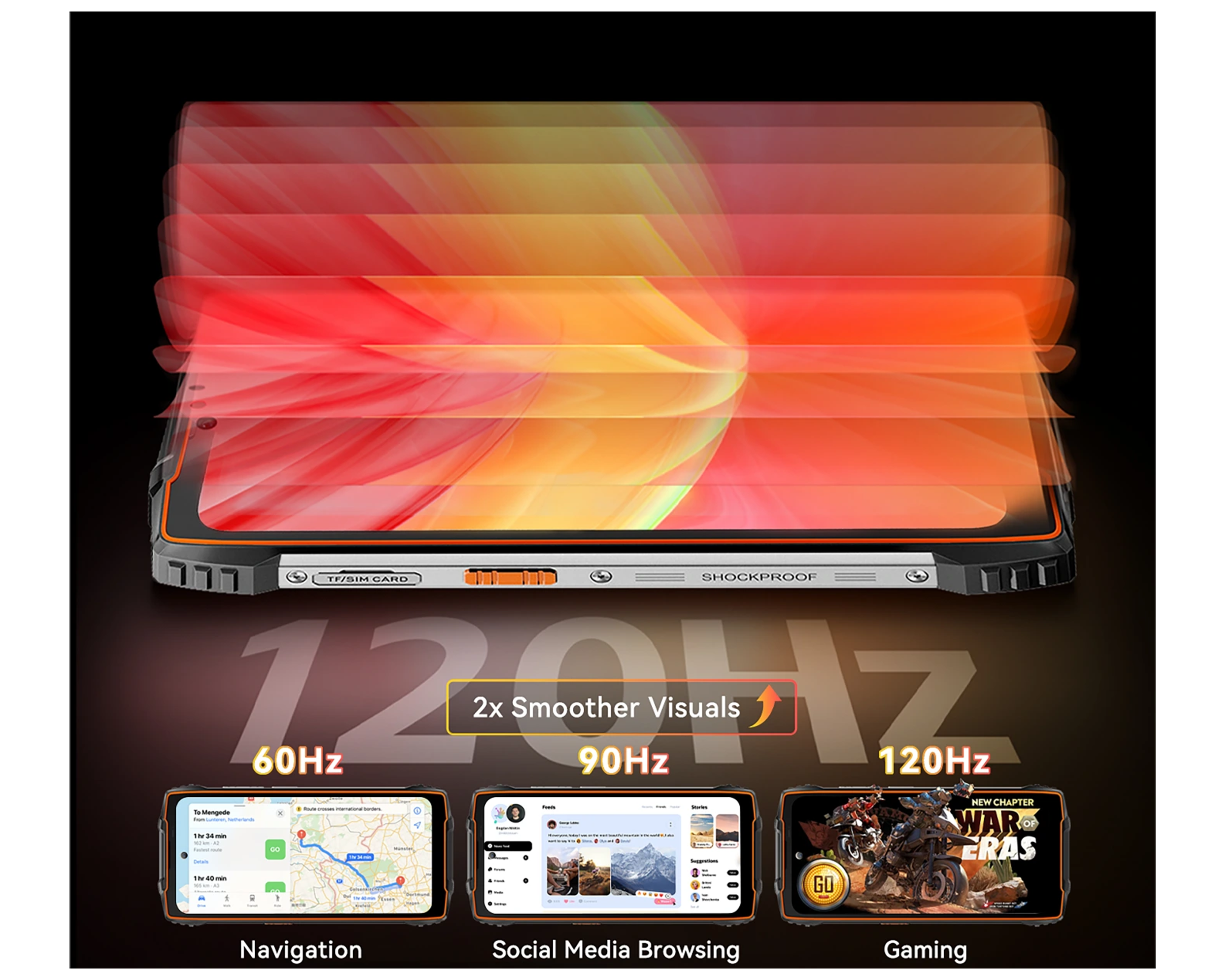 Blackview BV8200 12/256 GB černý