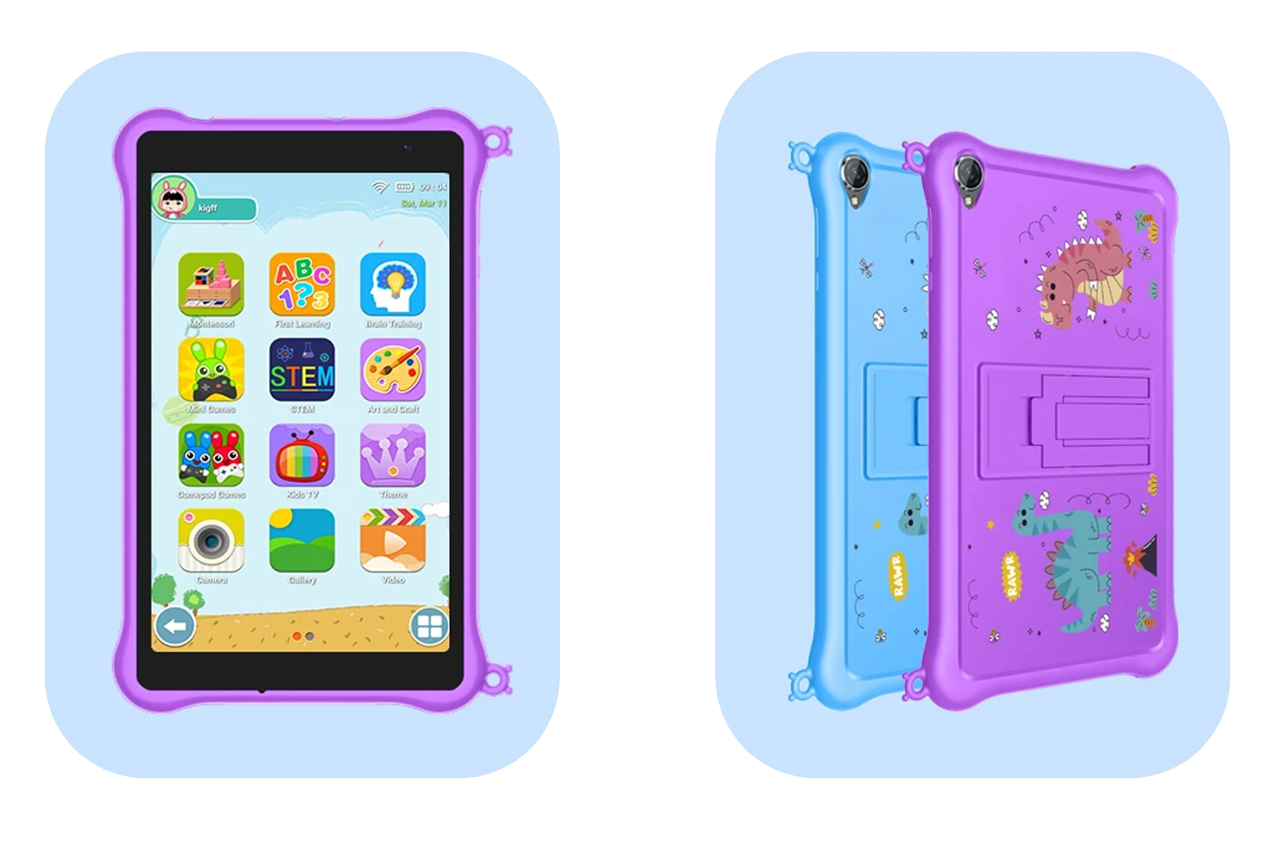 Tablet 8" Blackview Tab 50 Kids 64GB modrý