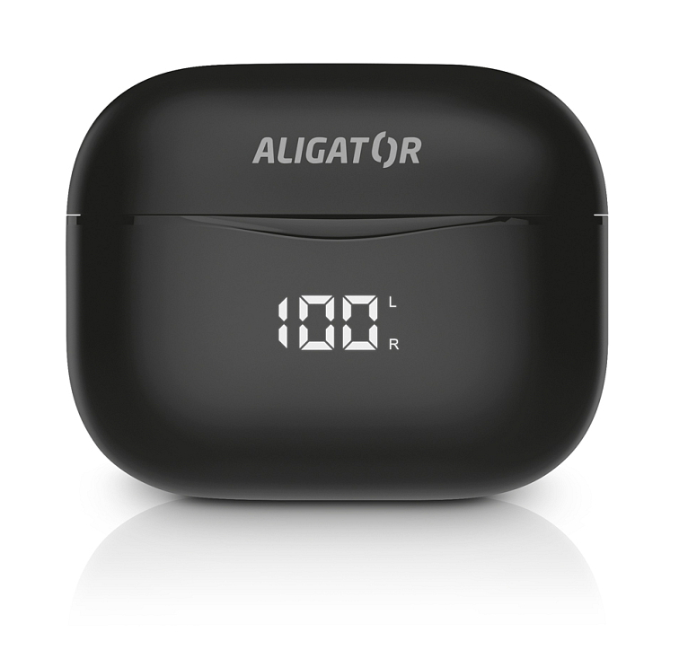 Bluetooth sluchátka Aligator Pods PRO, černá