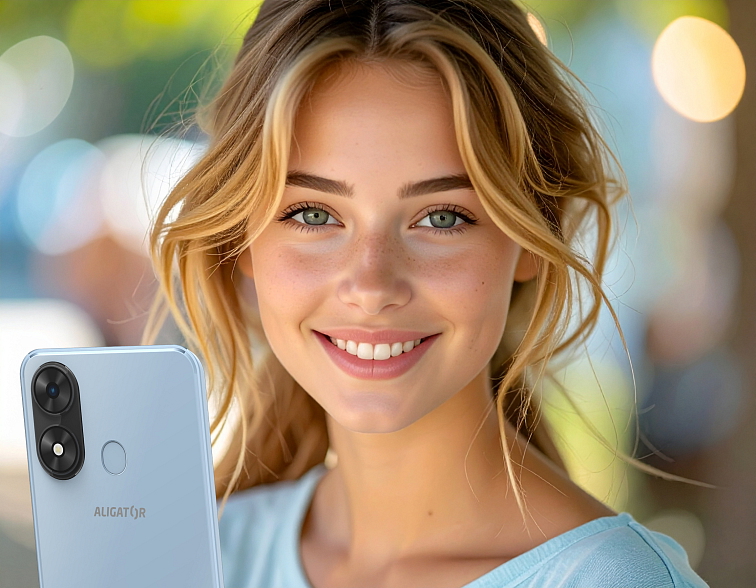 Mobilní telefon ALIGATOR S6700 Duo 4/128GB černý