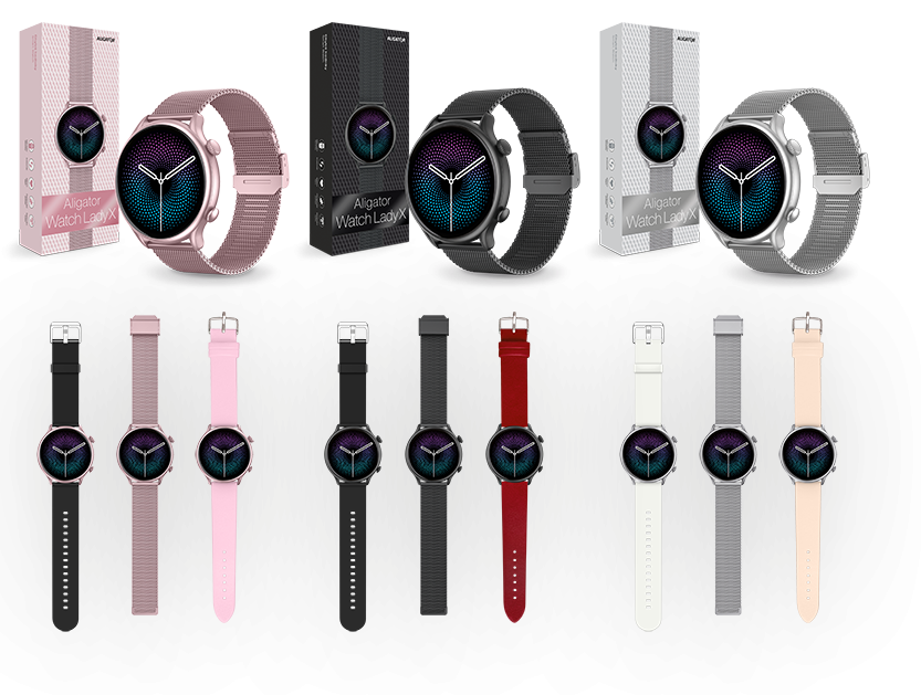 ALIGATOR Watch Lady X, černé