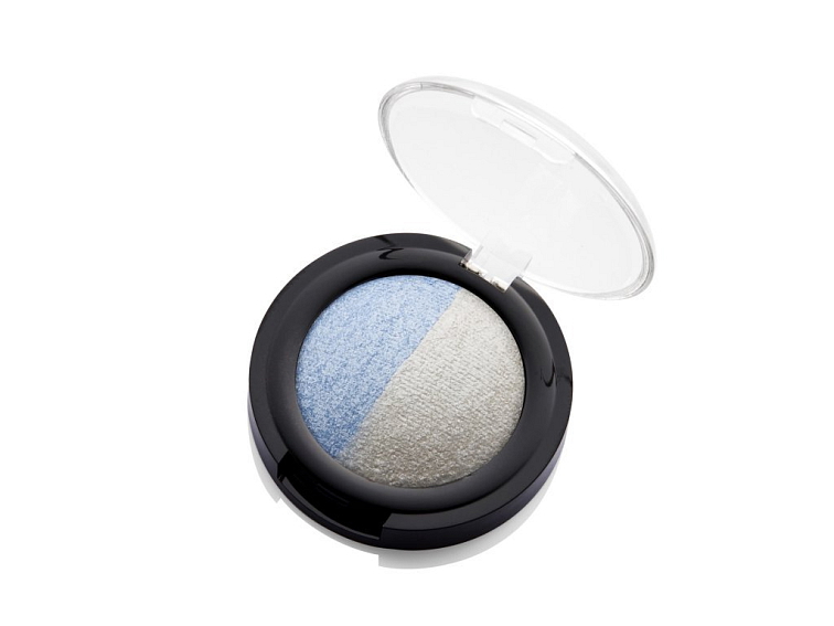 Minerální Zapékaný Oční Stín DUO 01 - Blankytné Nebe