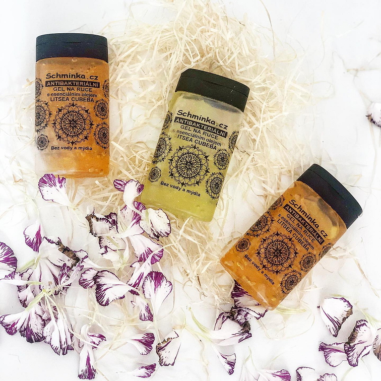 Antibakteriální Gel na Ruce - Litsea Cubeba