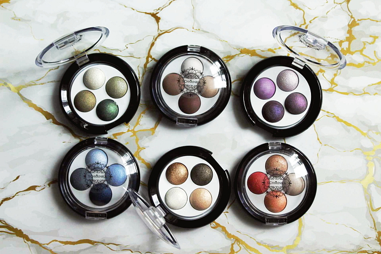 QUATTRO Paletka Oční Stíny - Black Swan 17