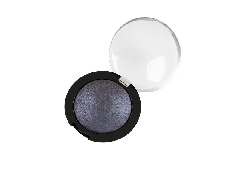 Minerální Zapékaný Oční Stín 19 - Šedofialová s Fialovorůžovým Třpytem