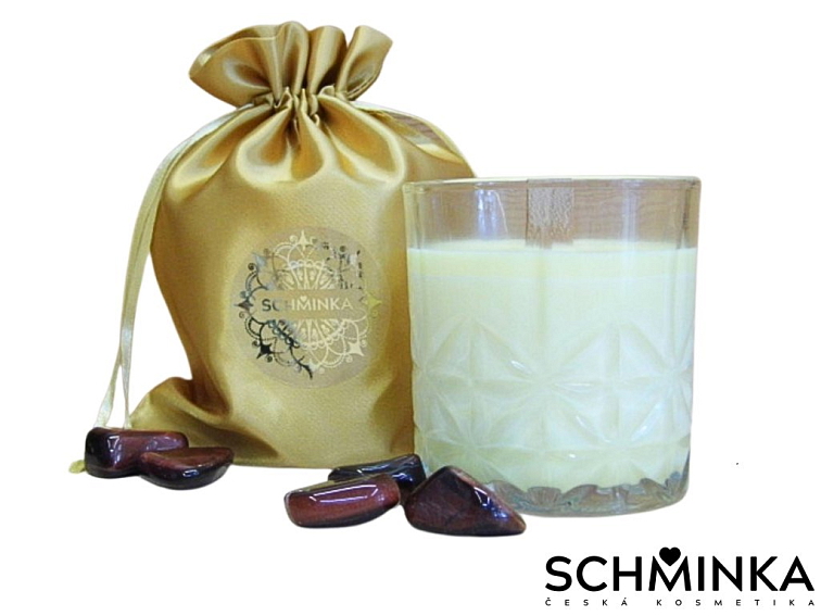 Luxusní Sójová Svíčka 'VÁŠEŇ' s Dřevěným Knotem a Esenciálními Oleji