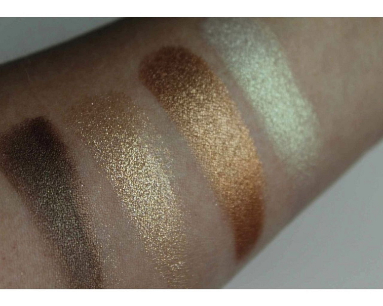 QUATTRO Paletka Oční stíny - Gold Mine