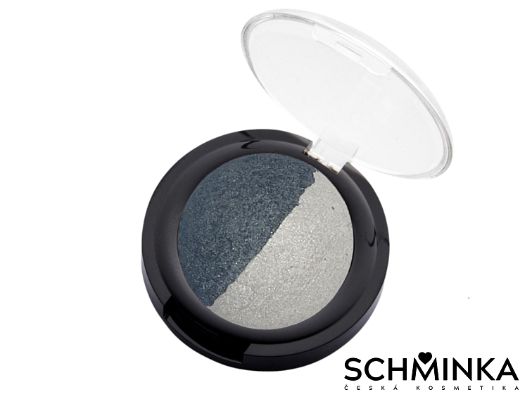 Minerální Zapékaný Oční Stín DUO 03 - Kouřová