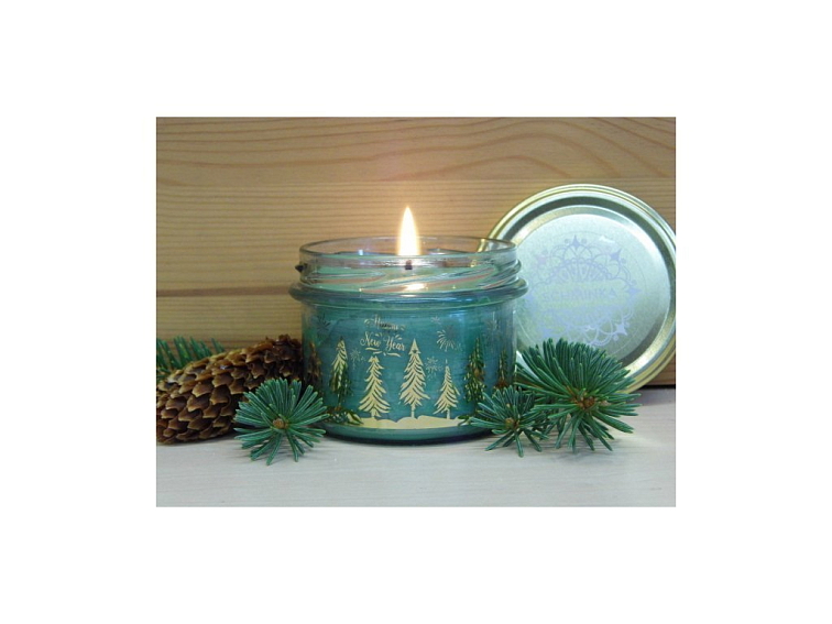 Vonná Sójová Svíčka - Silvestrovská Noc