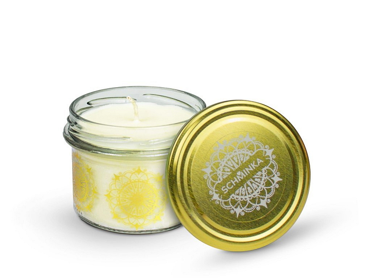 Vonná Sójová Svíčka "AMBER"