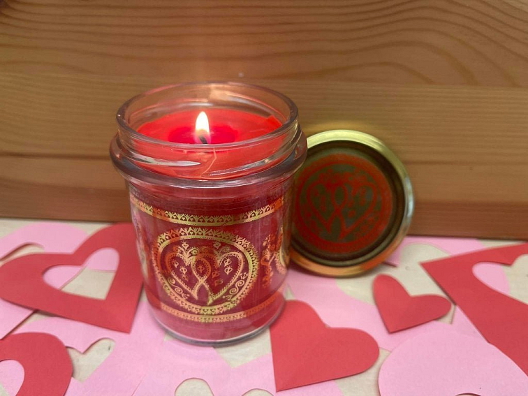 Vonná Sójová Svíčka "Věčná Láska"