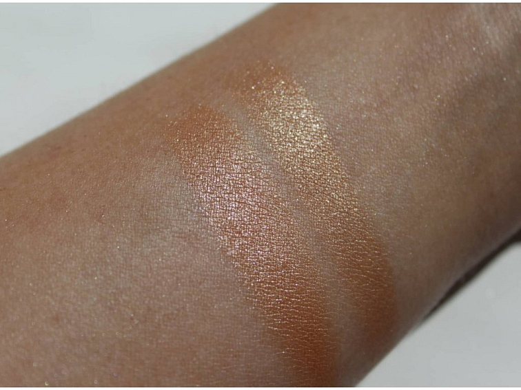 Minerální Oční Stíny MINI 41 - Oranžovo Zlatá s Třpytem