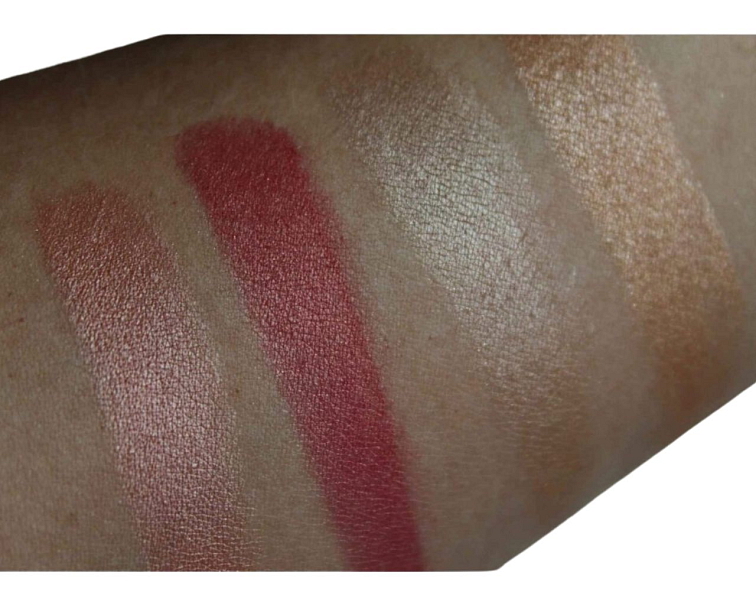 QUATTRO Paletka Oční Stíny - Golden Fish