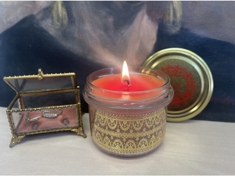 Vonná Sójová Svíčka "Madlenka"