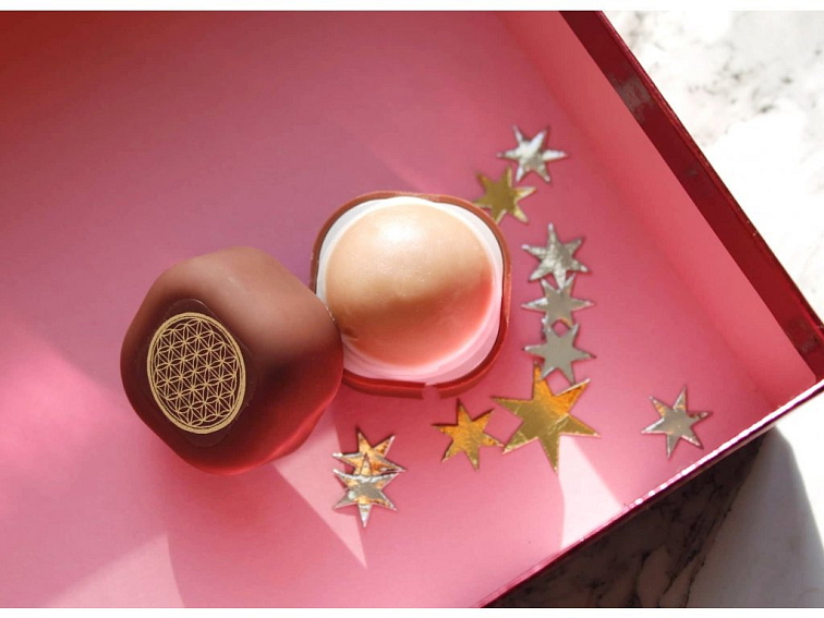 Balzám na rty s bambuckým máslem - Čoko