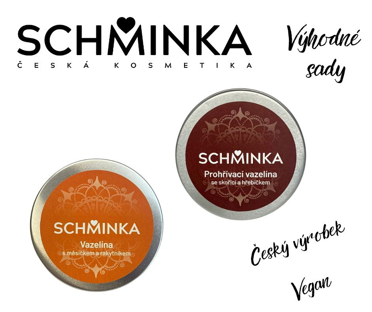 Cenově výhodná sada vazelín – Měsíček + Skořice