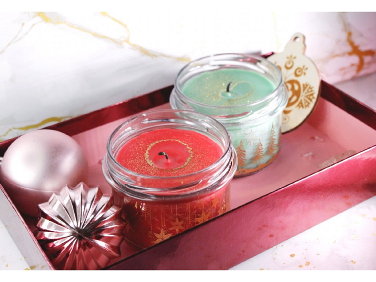Výhodný Set Svíček - "Vánoční Čas + Silvestrovská Noc"