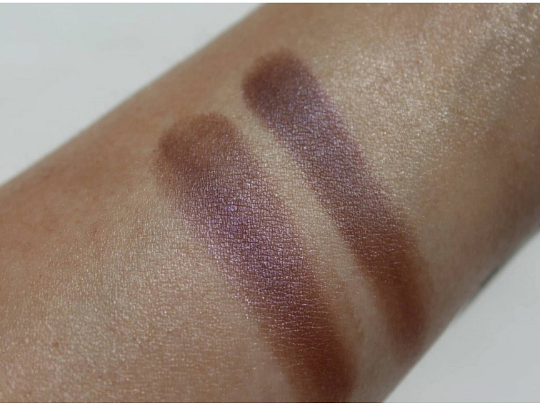 Minerální Oční Stíny MINI 47 - Hnědá s Fialovým Nádechem