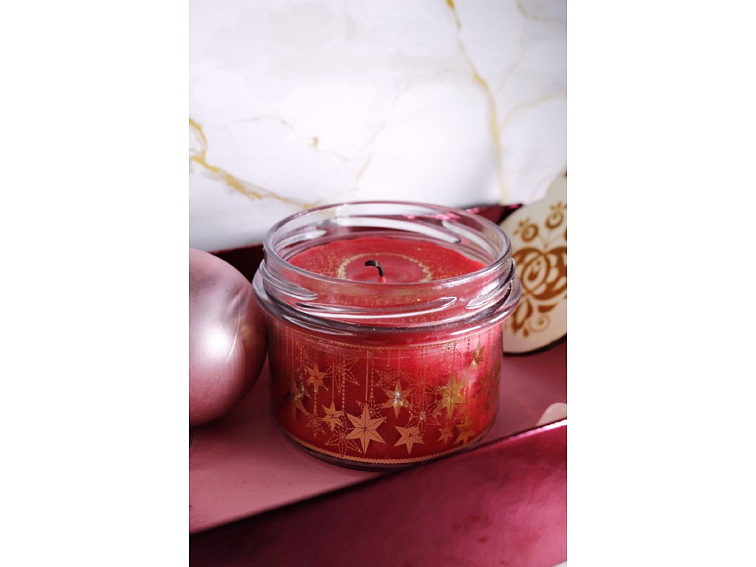 Vonná Sójová Svíčka - Vánoční Čas