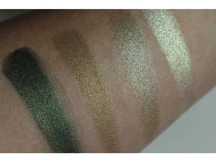 QUATTRO Paletka Oční Stíny - Green Lizard