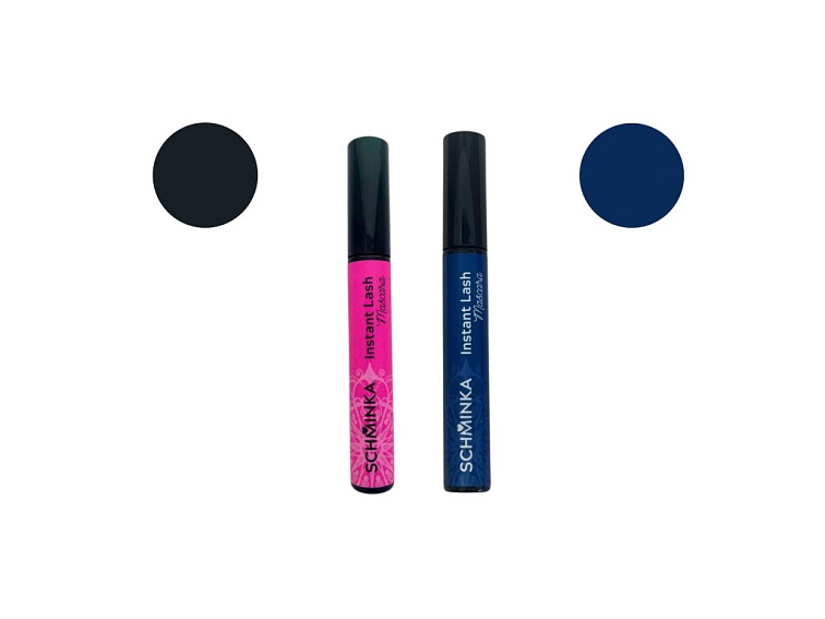 Výhodná sada - 2 řasenky na objem – Černá & indigová modř