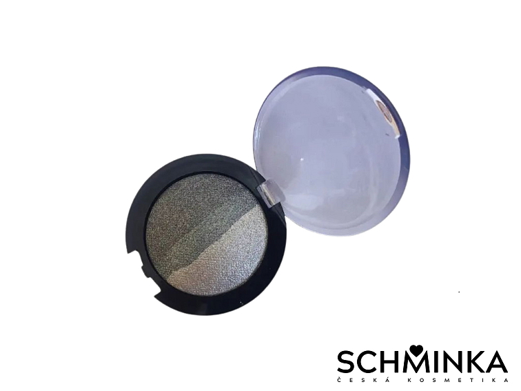 Minerální Zapékaný Oční Stín TRIO 05 - Olivová Zelená