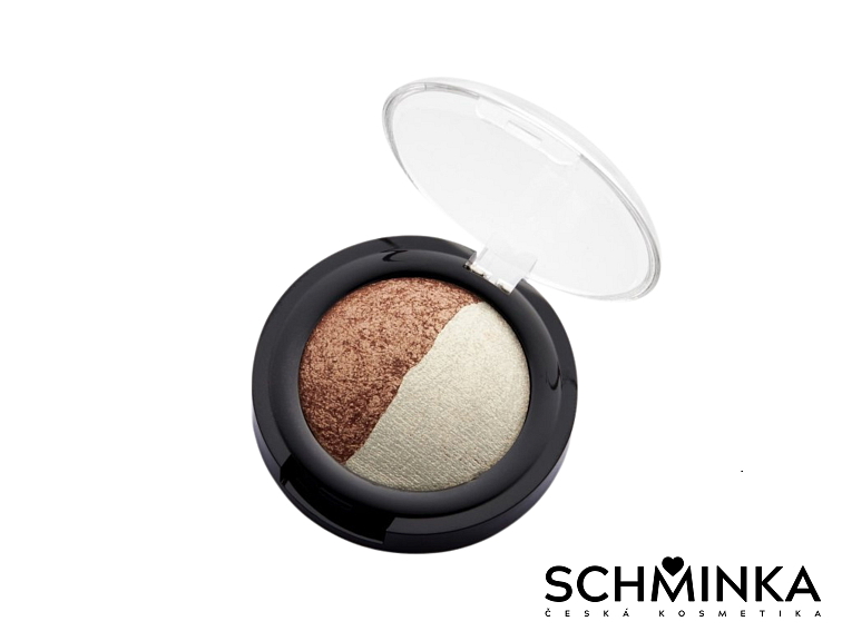 Minerální Zapékaný Oční Stín DUO 05 - Bronz