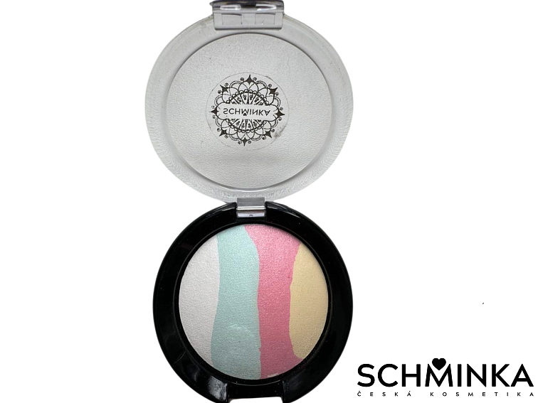 Minerální Lehce Tónující Rozjasňující Pudr "Lumini" - Duha