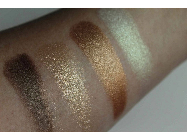 Výhodná sada: Paletka oční stíny Gold Mine + Vyživující řasenka