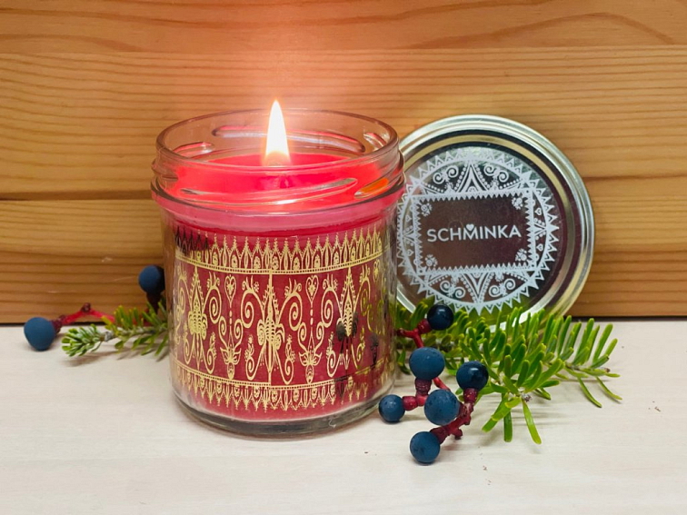 Vonná Sójová Svíčka "Pohodička"