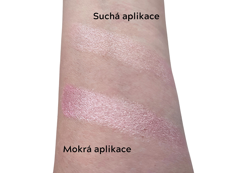 Minerální Zapékaný Oční Stín 20 - Růžový s Perletí