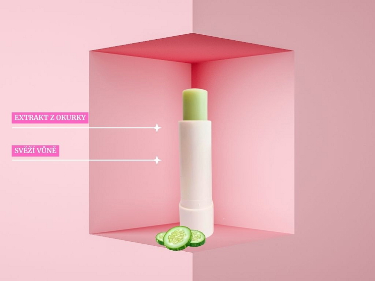 Vyživující Balzám na Rty s Extraktem z Okurky
