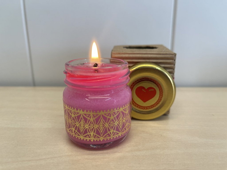 Vonná Sójová MINI Svíčka - Z Lásky