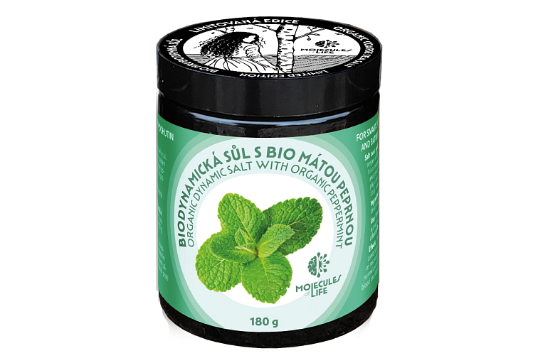 Sada unikátních BIO solí pro biodynamické pochutiny a ozdravné koupele