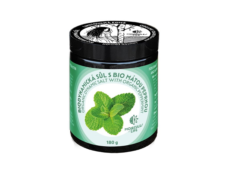 Biodynamická sůl s Mátou peprnou
