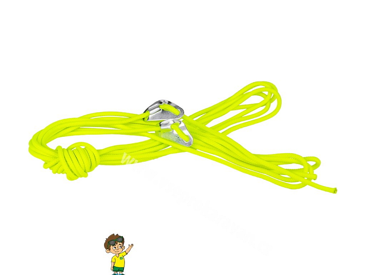 Provázek včetně zajištění