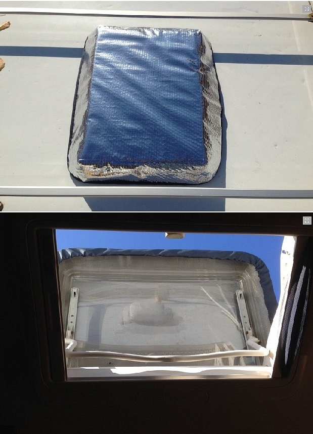 Izolační kryt střešního okna Midi Heki