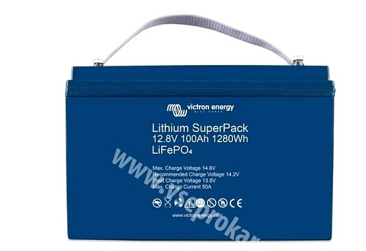 Victron Energy LiFePO baterie 12,8V/100Ah Lithium SuperPack High Current