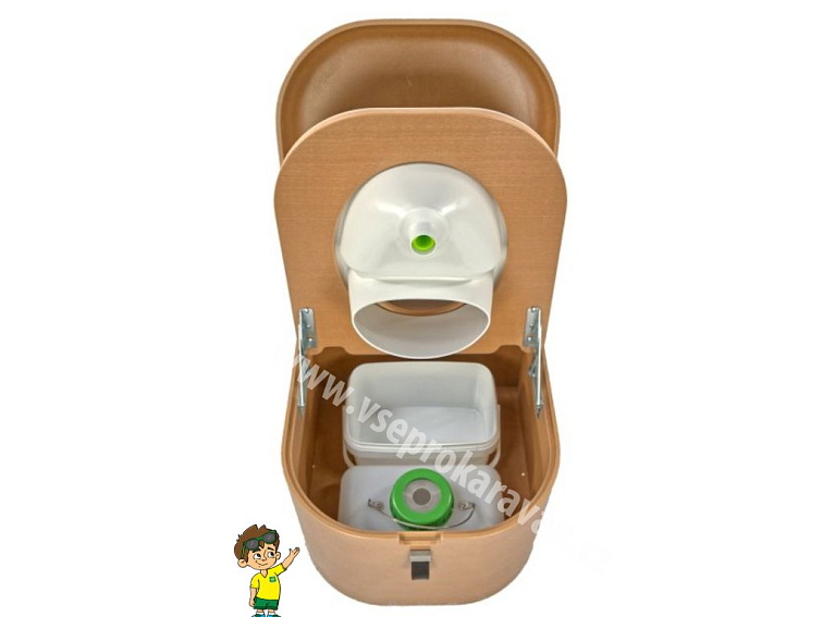 Suchá separační toaleta TTT