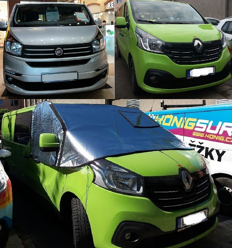 Izolační půlkabát Renault Trafic, Fiat Talento, Opel Vivaro, Nissan Primastar od 2014