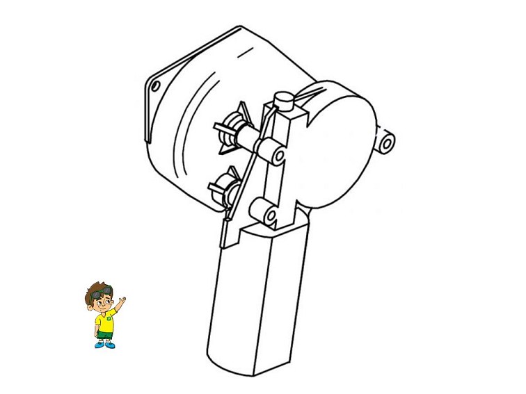 Motor Thule Double Step 12V Aluminium