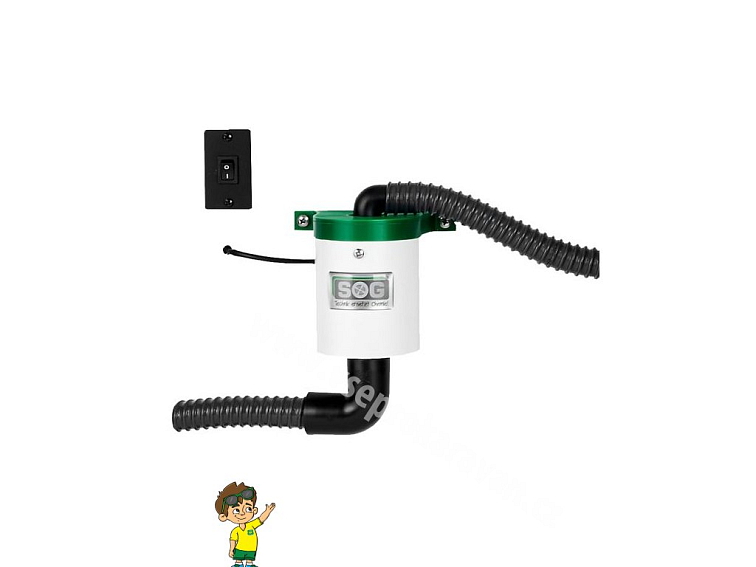 Odvětrání toalety SOG - větrání podlahou