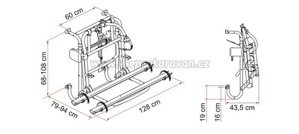 Nosič kol Carry-Bike Lift 77