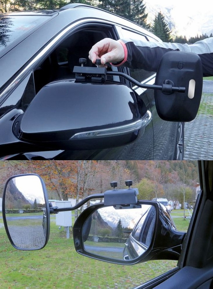 Univerzální zpětné zrcátko XL 2 ks