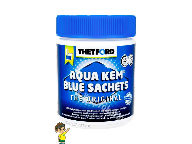 WC Sáčky Aqua Kem Blue Sachets, 15ks, Thetford