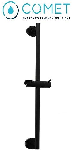 Posuvný tyčový držák sprchy Comet small, barva matná černá